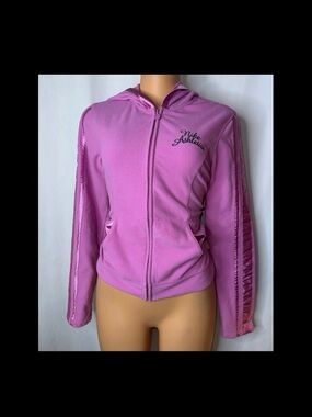 Nike Pink Full-Zip Hooded Jacket